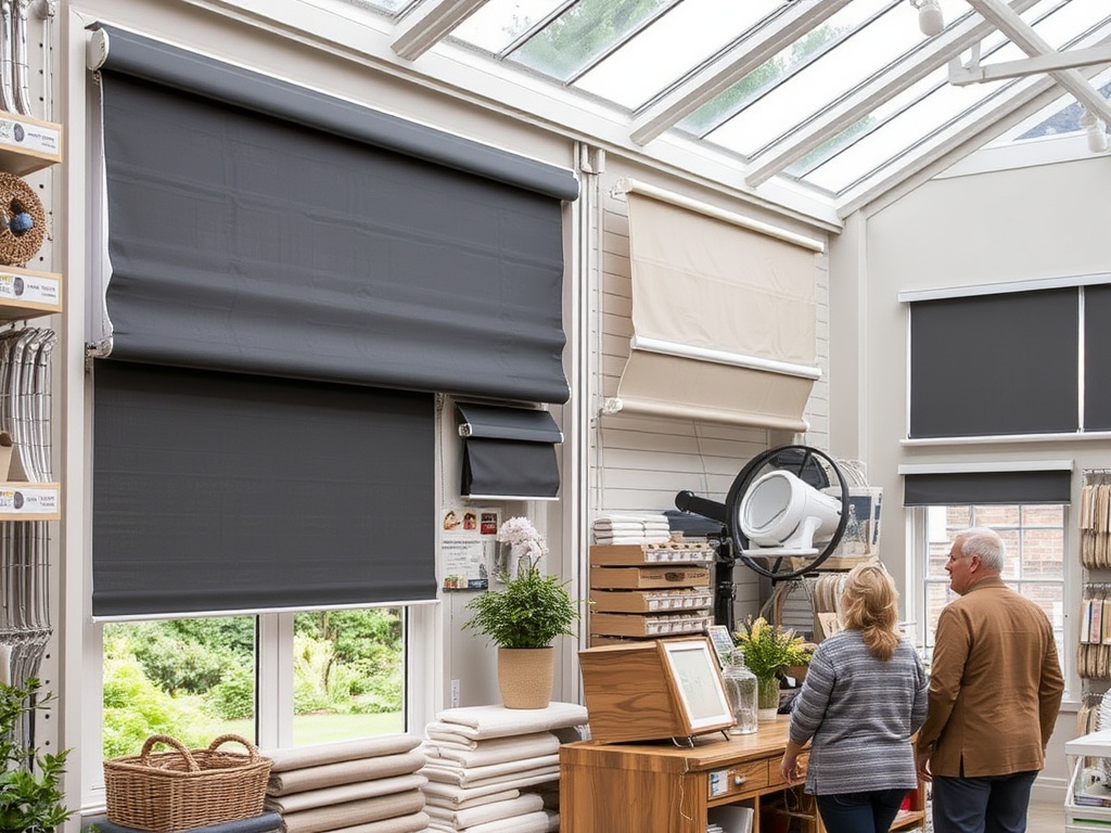 Close-up of lightweight, semi-translucent curtains diffusing bright summer light