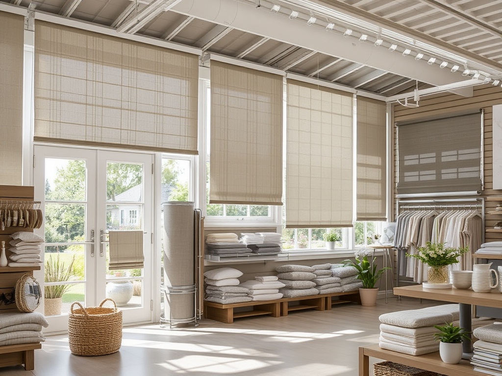 Solid angled louvers creating distinct geometric shadows across a warm wooden surface