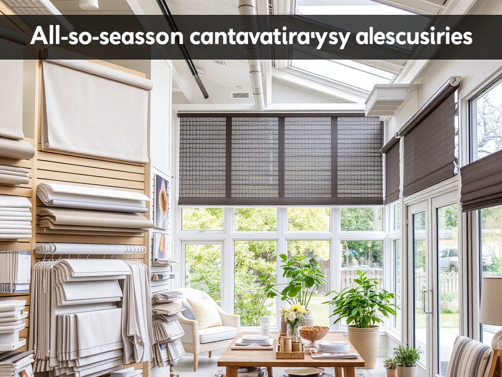 A bright, airy glassroom with blooming indoor plants under a translucent roof panel