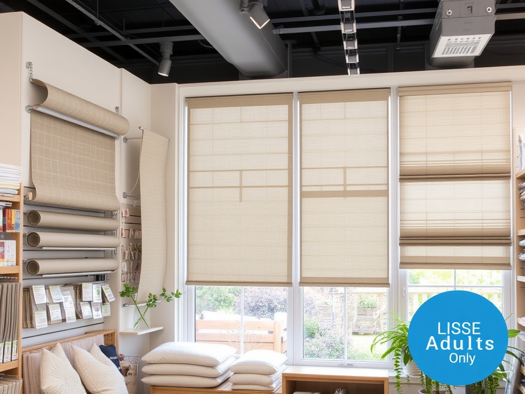 A frosty exterior view of a conservatory, contrasting with the warm, fully-shaded interior
