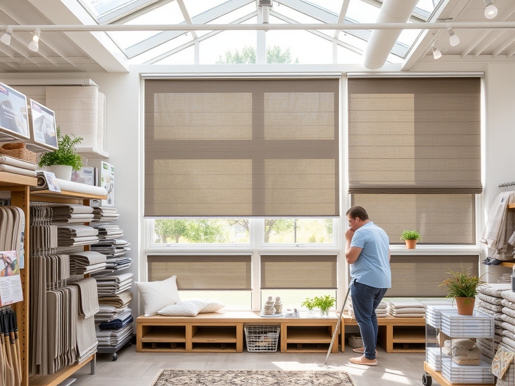 A tightly woven privacy screen blocking outside views